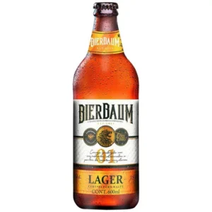 CERVEJA LAGER BIERBAUM | GARRAFA 600ML