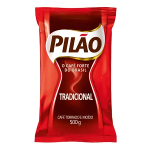 Café Pilão Torrado E Moído Tradicional Almofada 500g