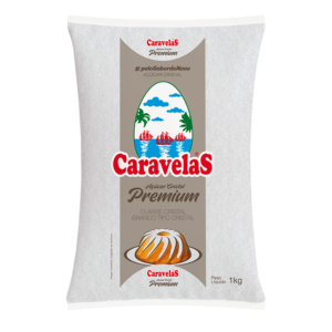 Acucar_Premium_Cristal_1kg  AÇÚCAR PREMIUM CRISTAL CARAVELAS 1KG - FARDO COM 10 UNIDADES