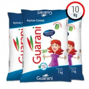 AÇÚCAR CRISTAL GUARANI 10 KG (10 X 1KG)
