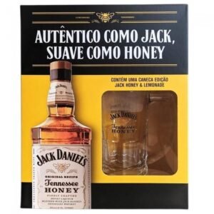 Kit Jack Daniels Honey & Lemonade com Caneca 1000ml