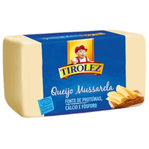Queijo Mussarela peça 4,30 KG - Tirolez